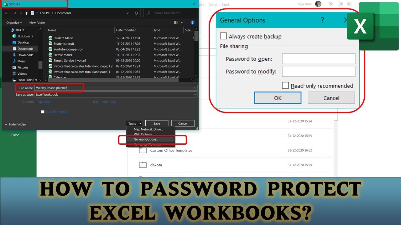 protect worksheet in excel for mac 2016